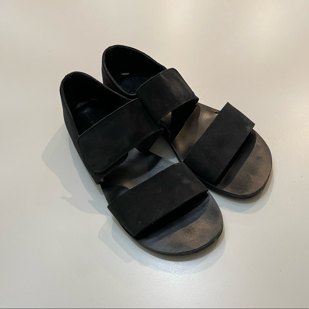 Fabio Rusconi Suede Straps Flat Sandals